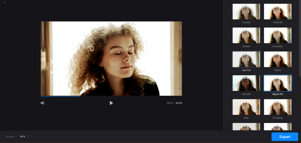 Flixier is an online video editor to enhance your content with beauty filters