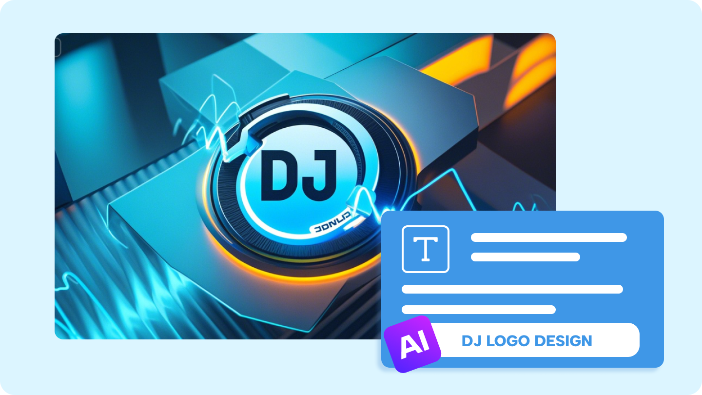 Logotipo de DJ