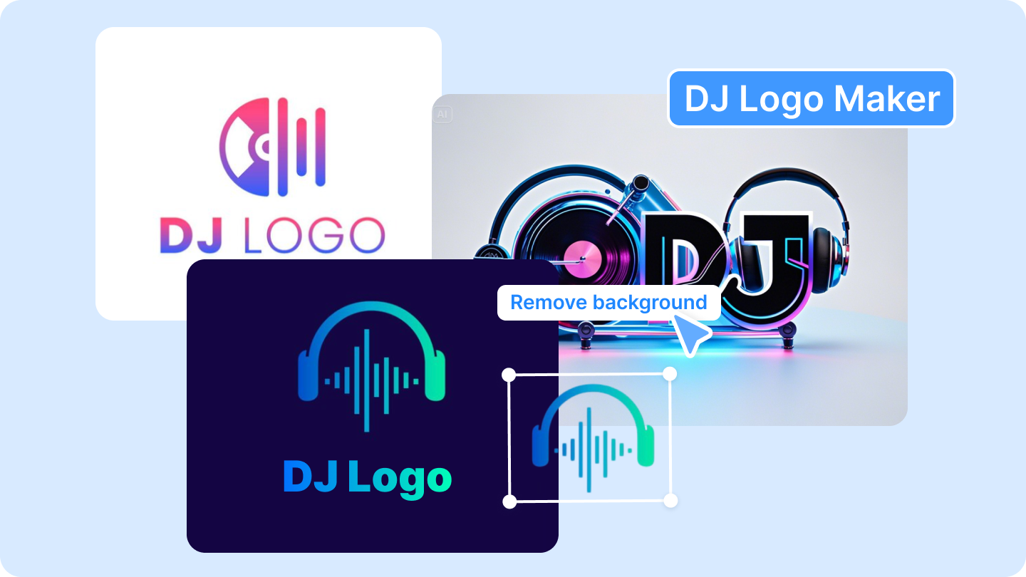 Creador de logotipos de DJ