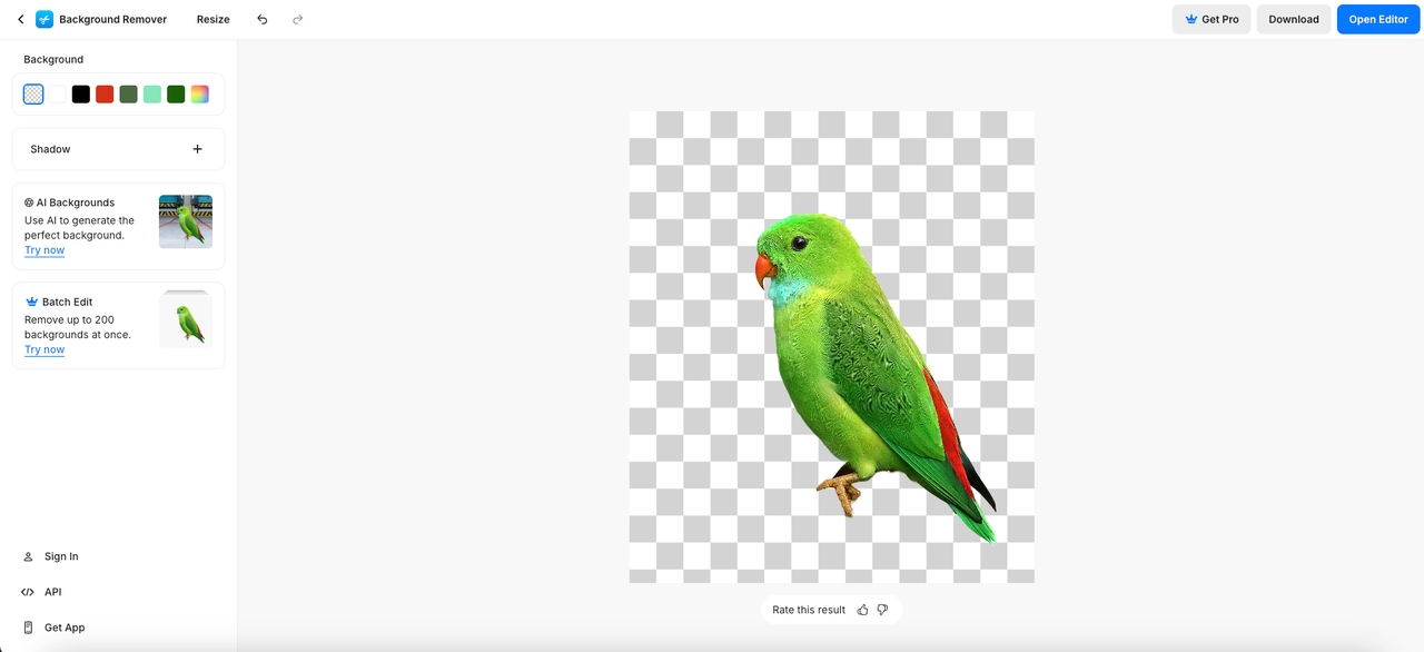 Pixelcut.AI image background remover PNG maker