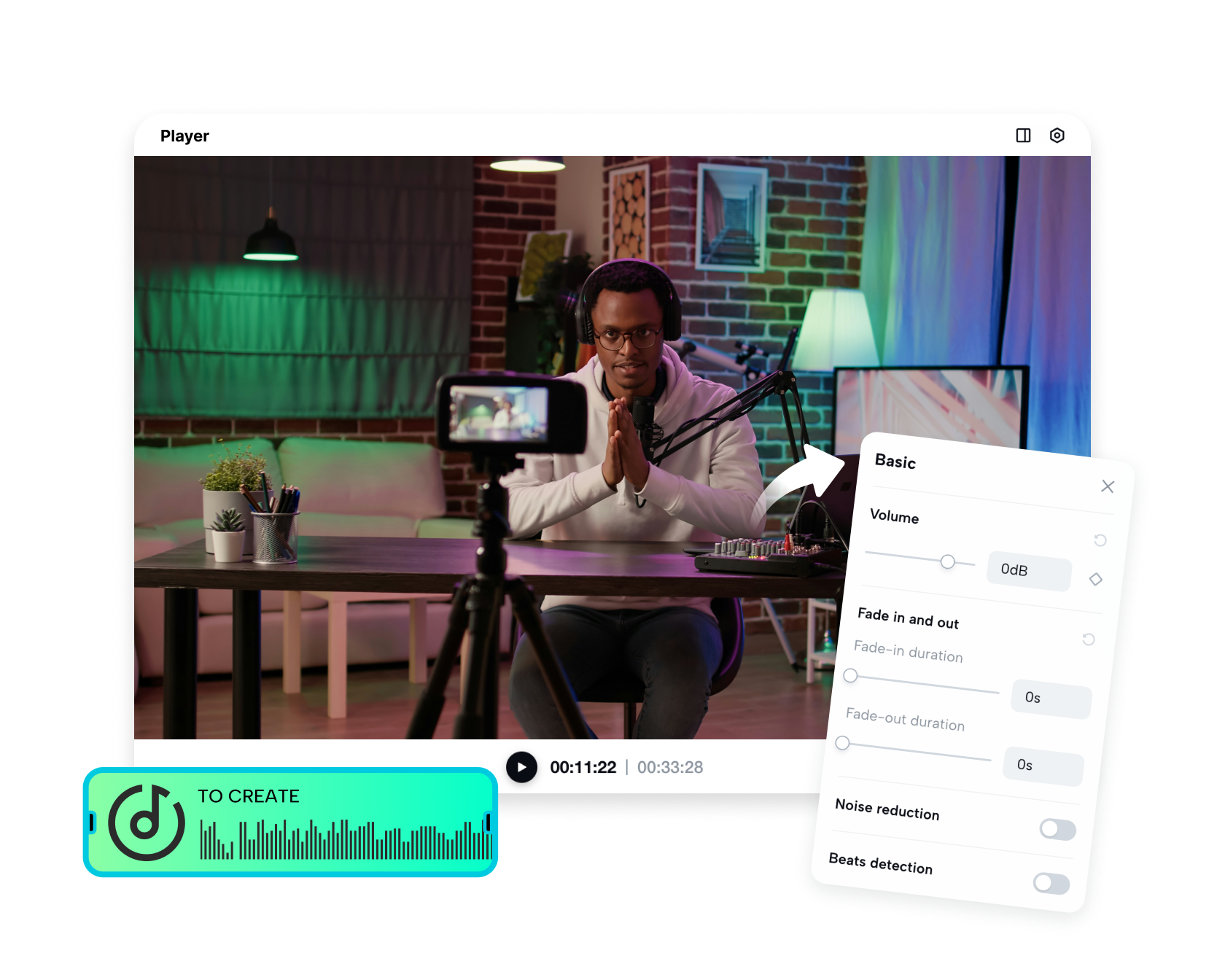Edit Audio Online Free with Pippit