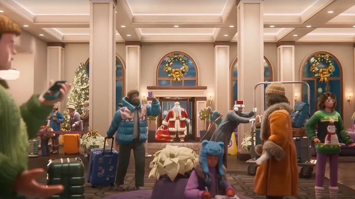 Airbnb: Santastrophe - the most popular ad right now