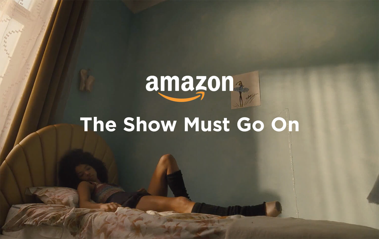 Amazon's recent advertising campaign about perseverance in art