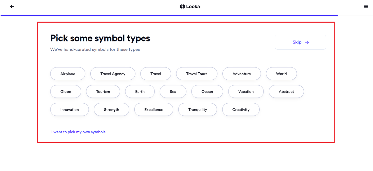 picking symbols