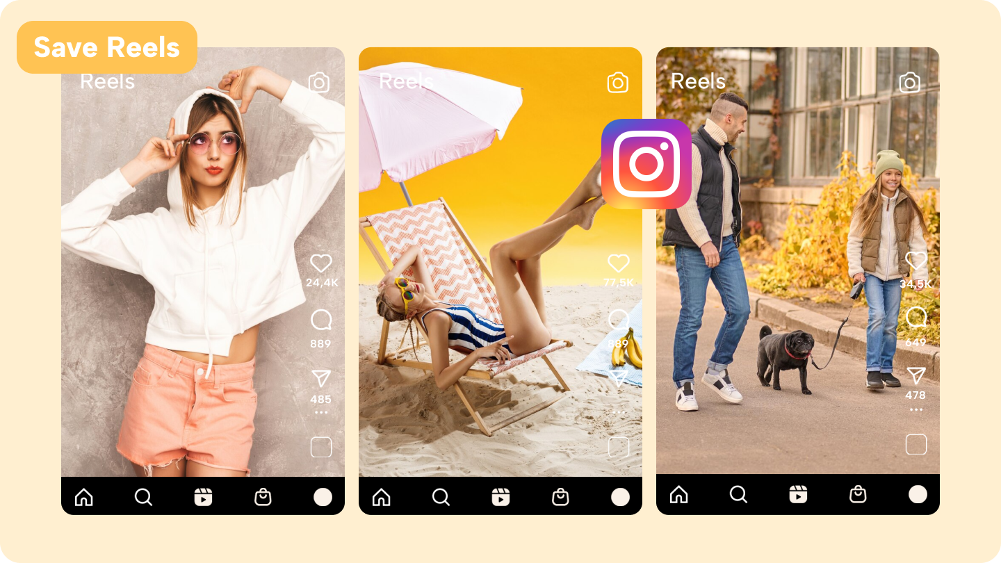 kung paano i-saveReels sa instagram