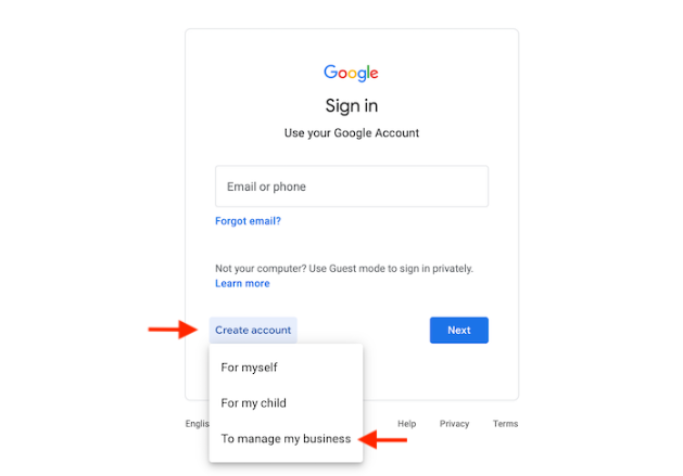 Thiết lập tài khoản Google Ads