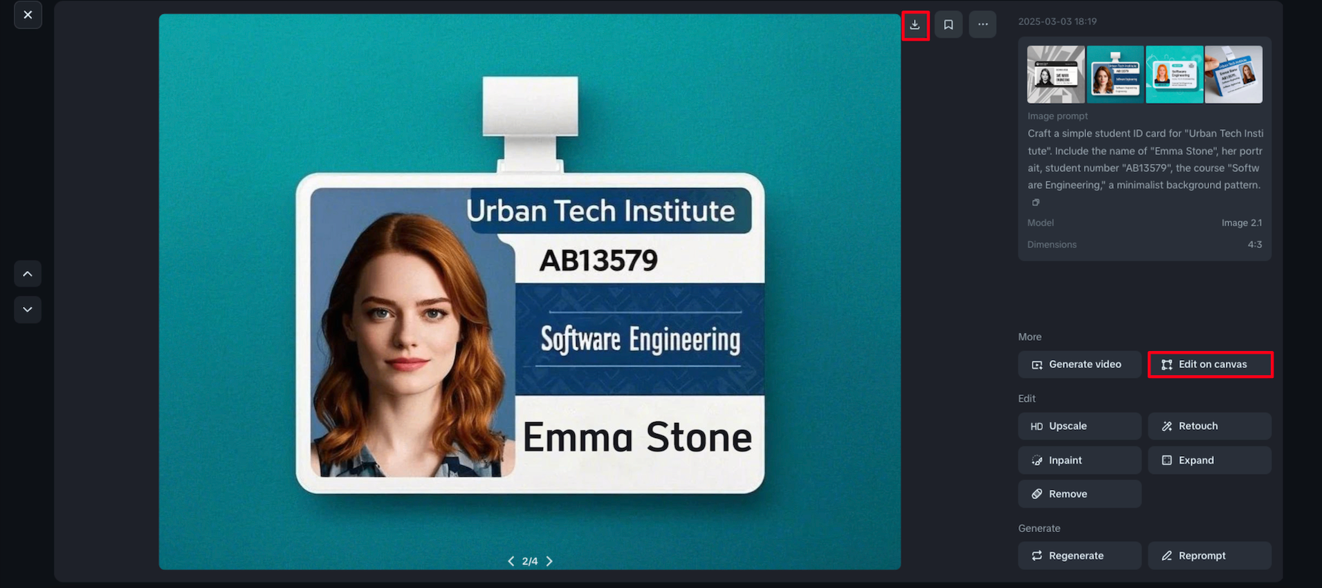 student card maker