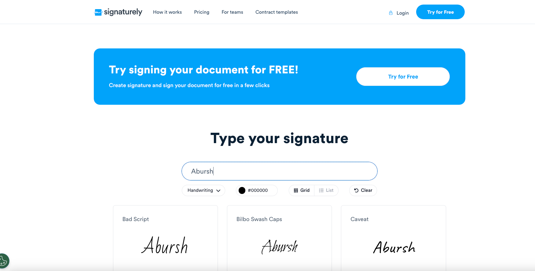 digital signature generator free