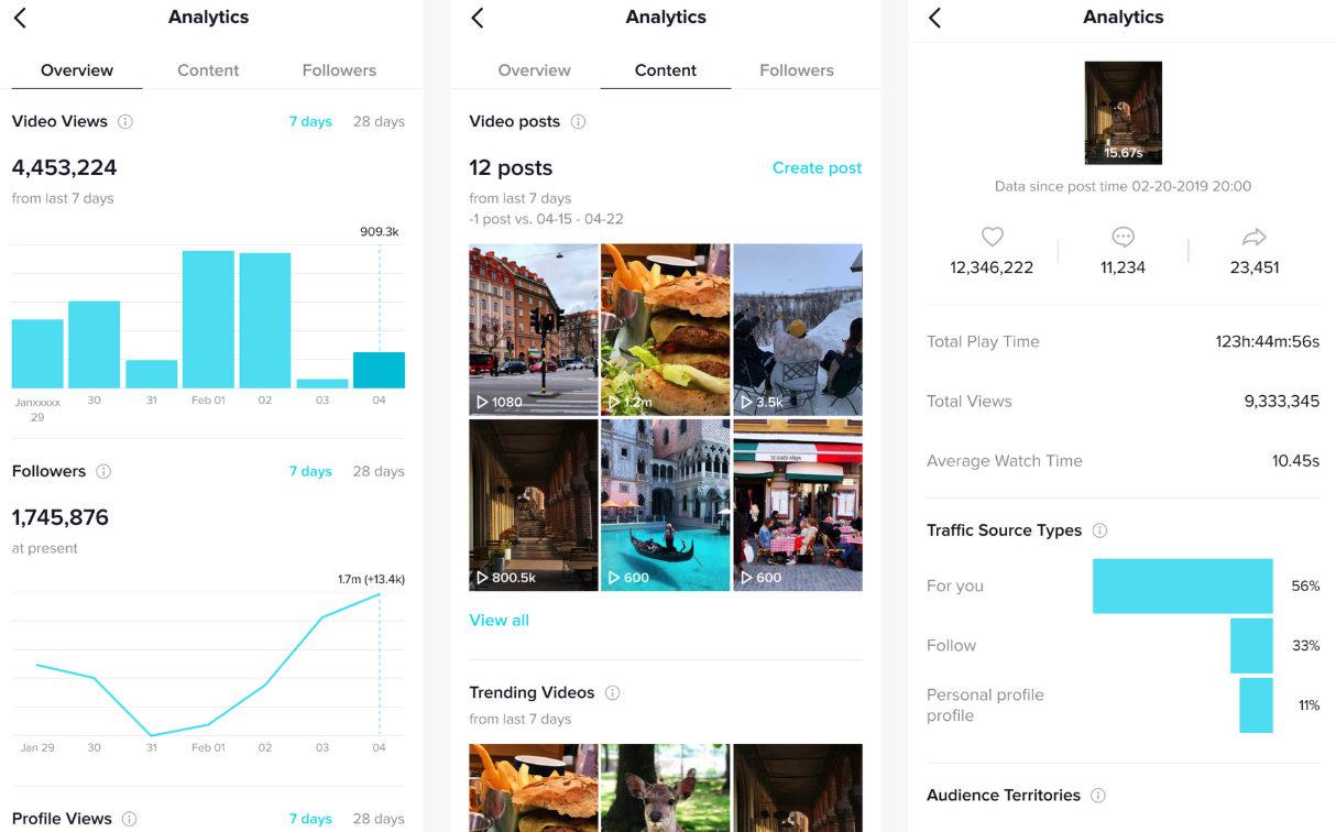 Cos'è TikTok Analytics