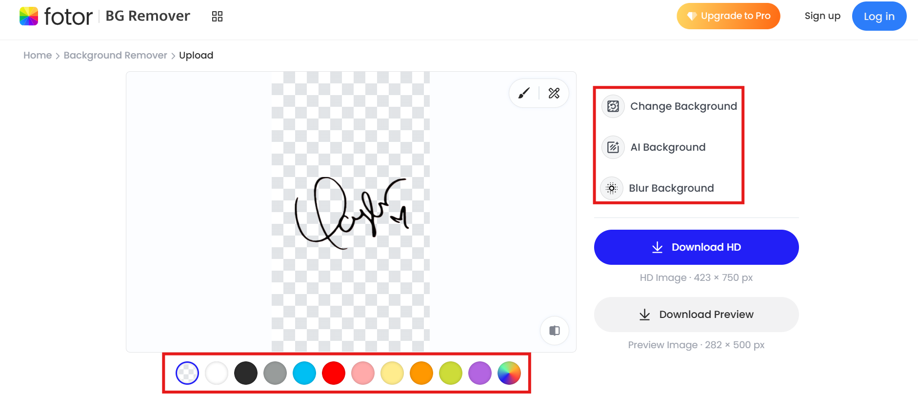 buat tanda tangan digital dari gambar online gratis
