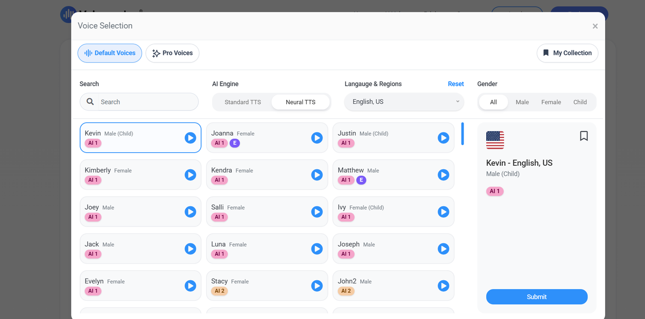 Sử dụng Voicemaker để tạo văn bản thành giọng nói AI