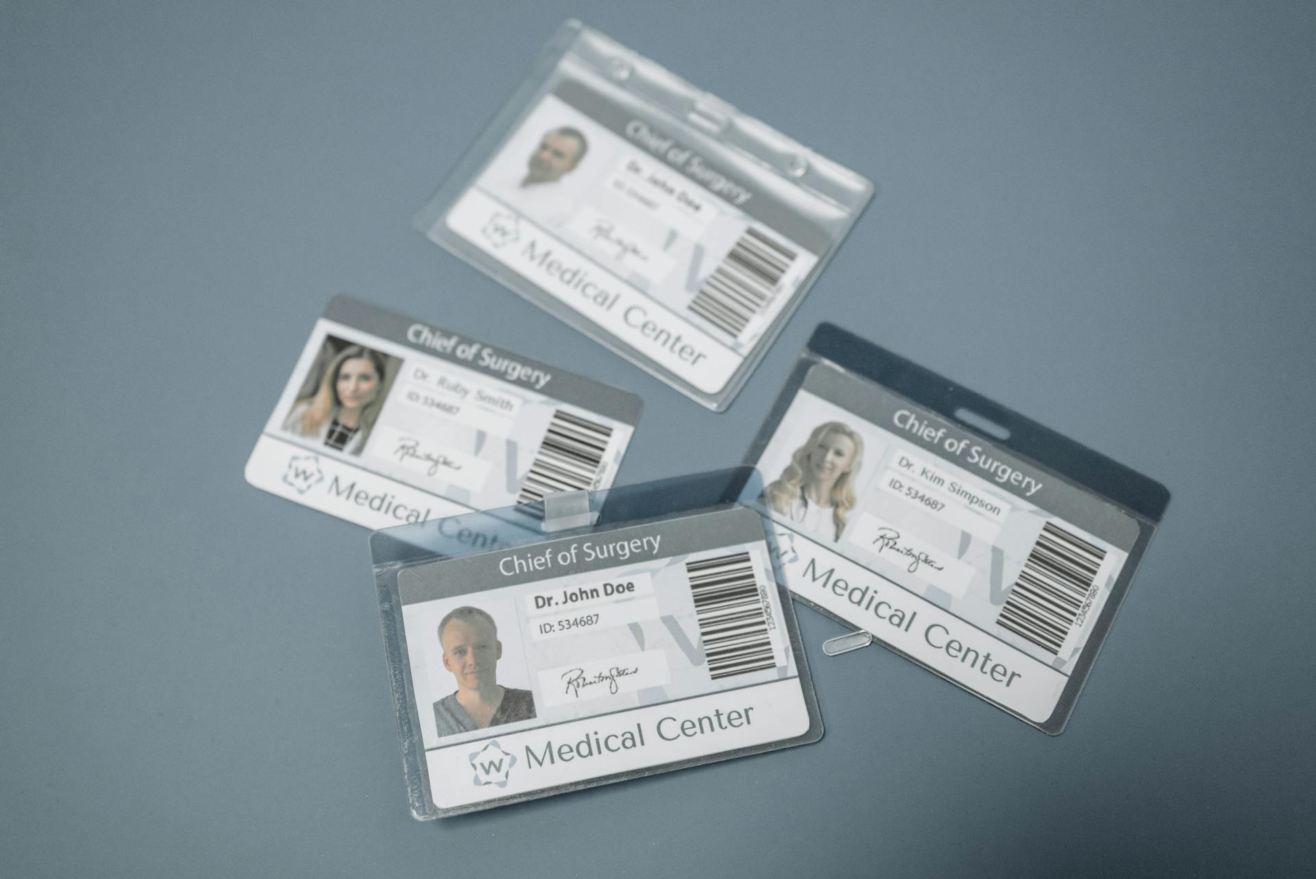 Employee ID cards