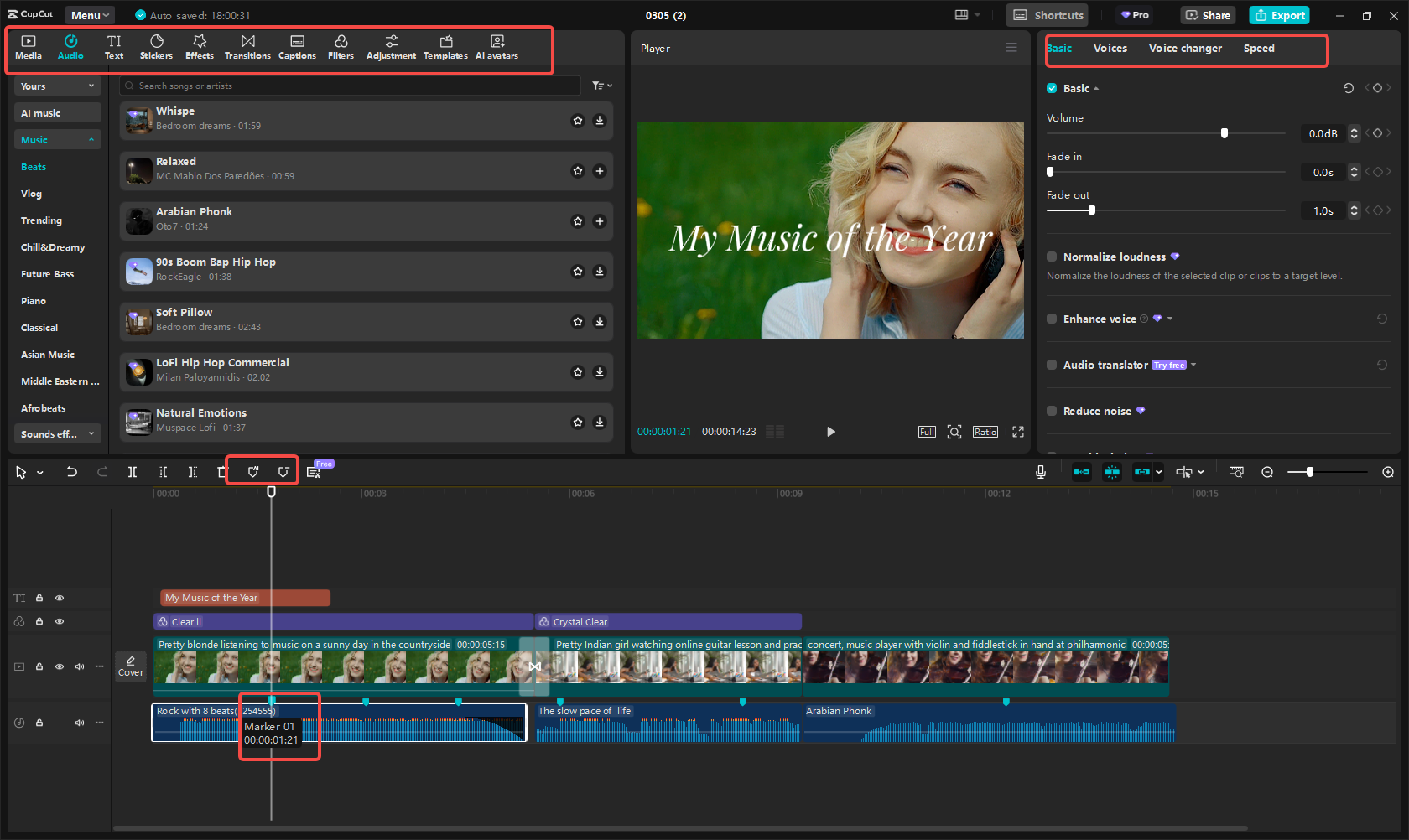 Modifica il tuo video riassuntivo musicale