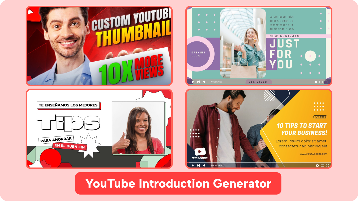 Creador de introducción de YouTube