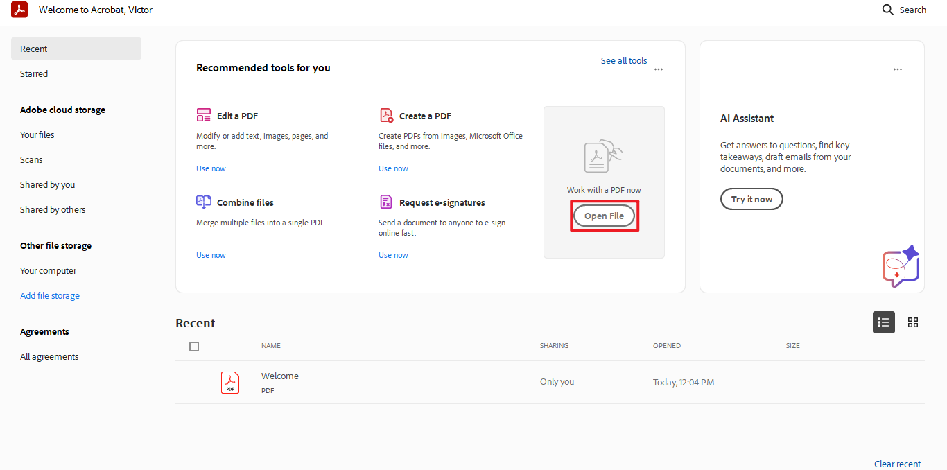 Cómo crear una firma en adobe