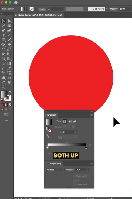 Creating a shape to add grain effect in Illustrator