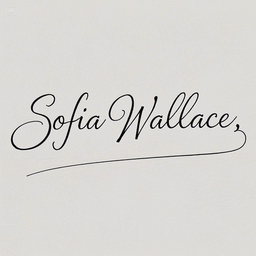Modern Minimalist calligraphy