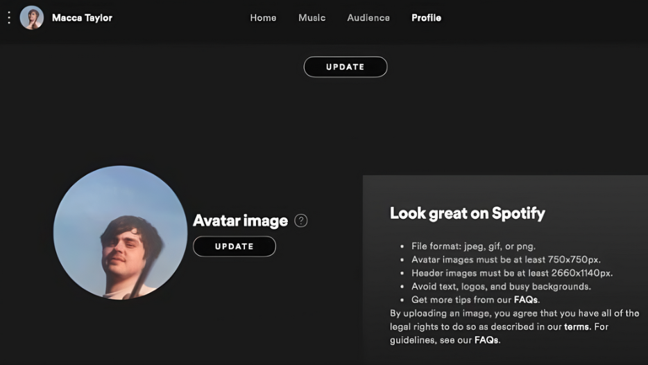 Přizpůsobte si svůj profil