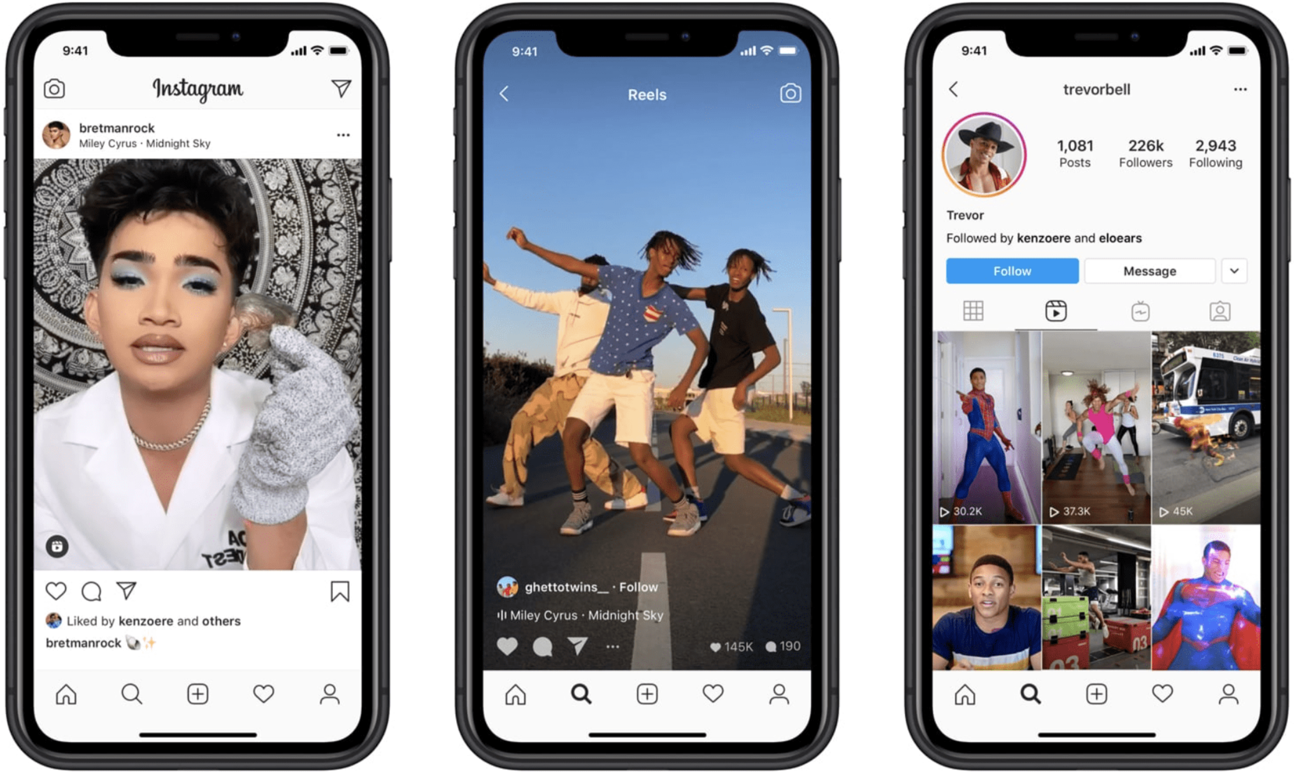 Haciendo una edición de reel estético para Instagram