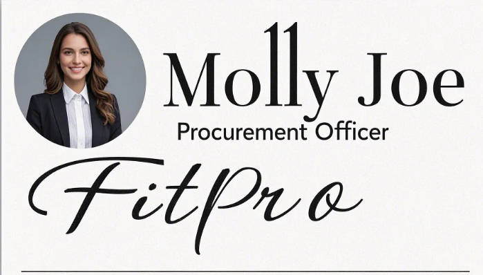 Minimalist email signature