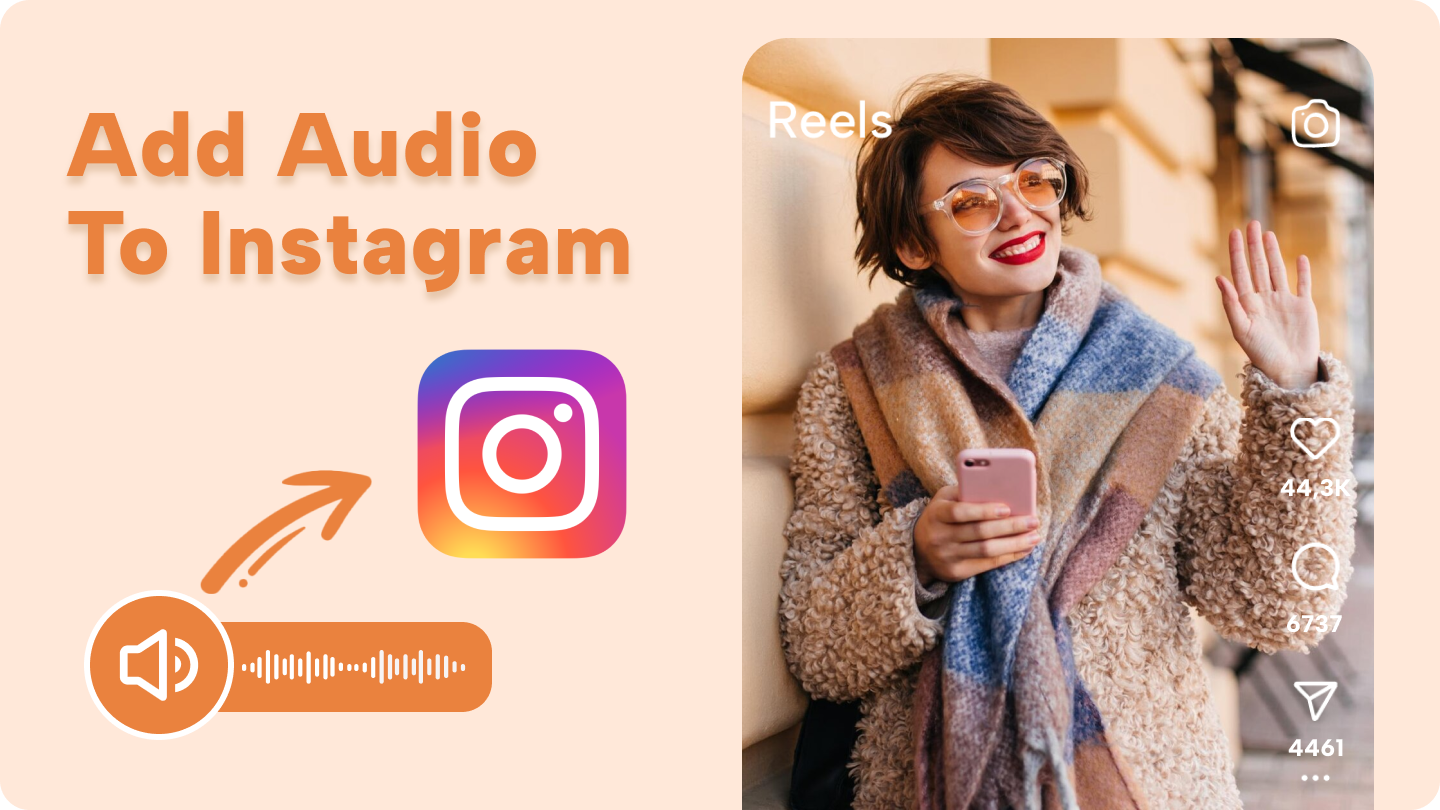 cara menambahkan audio ke postingan instagram