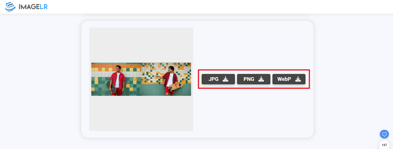 Agrega dos fotos juntas