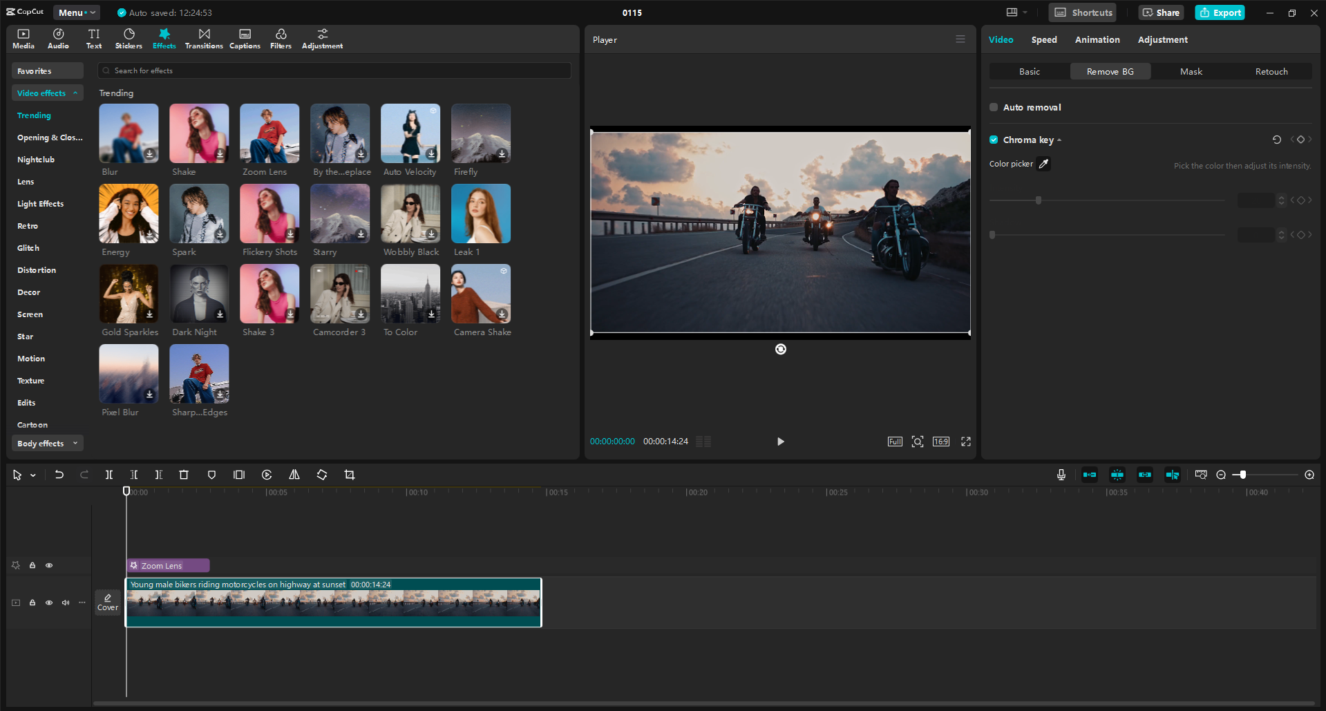 Interface de l' CapCut éditeur vidéo de bureau - l'outil parfait pour créer des publicités ciblées pour YouTube