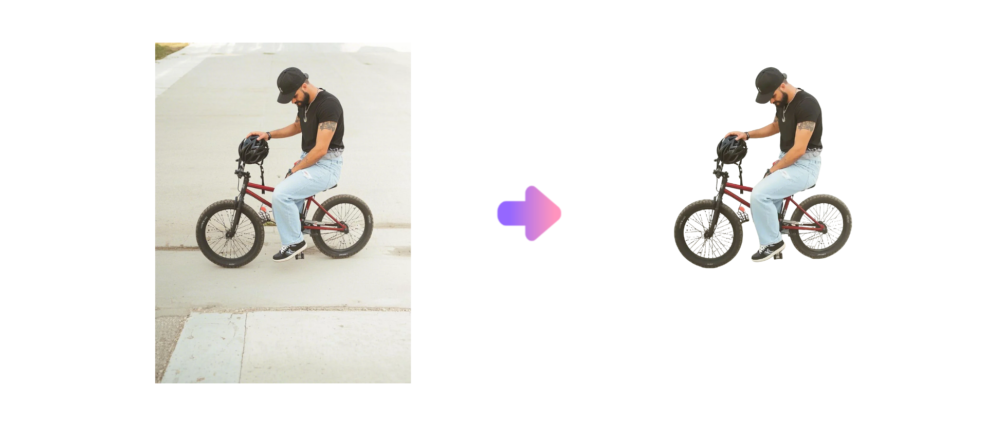 One-click background remover