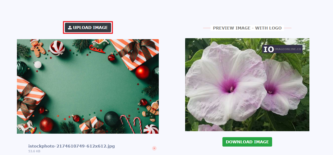 mettre un logo sur une photo en ligne