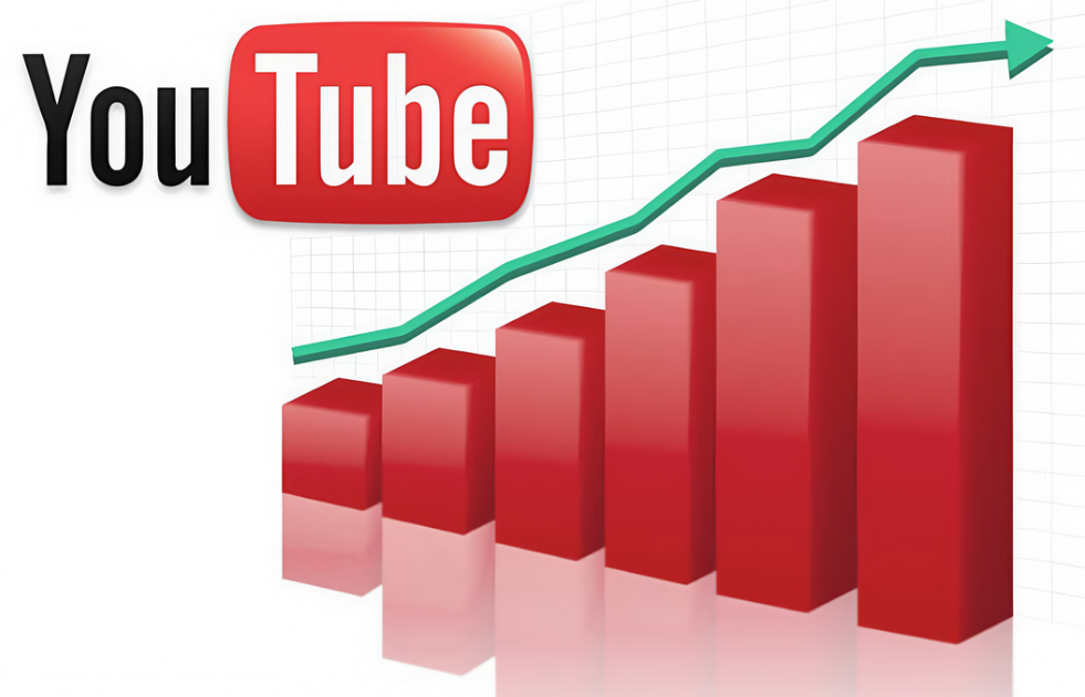 Pertumbuhan saluran YouTube
