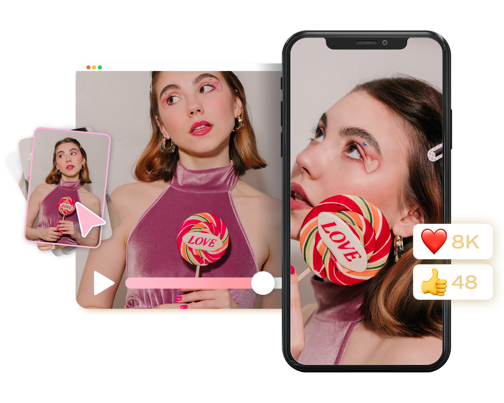 Valentine's Day Video Maker Télécharger gratuitement