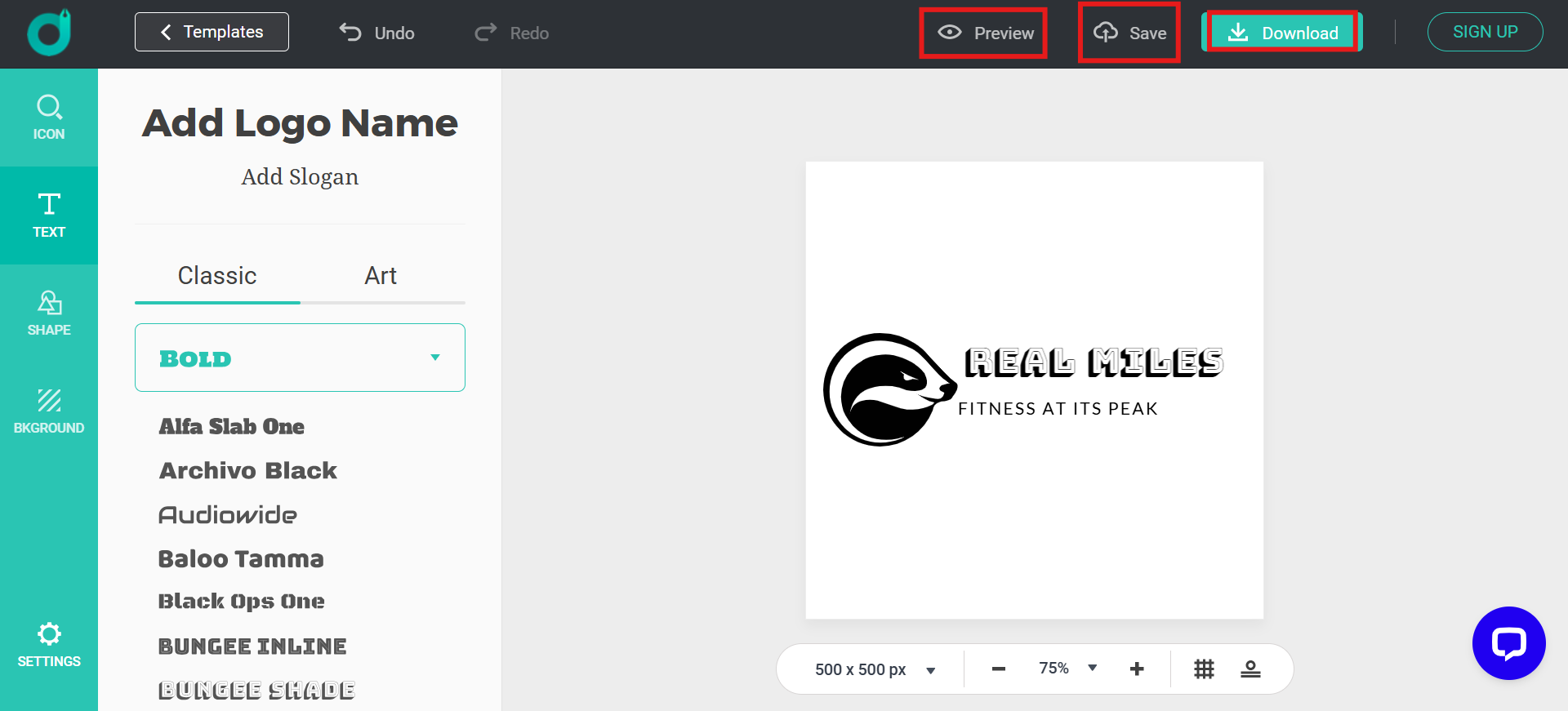 Descarga el logo