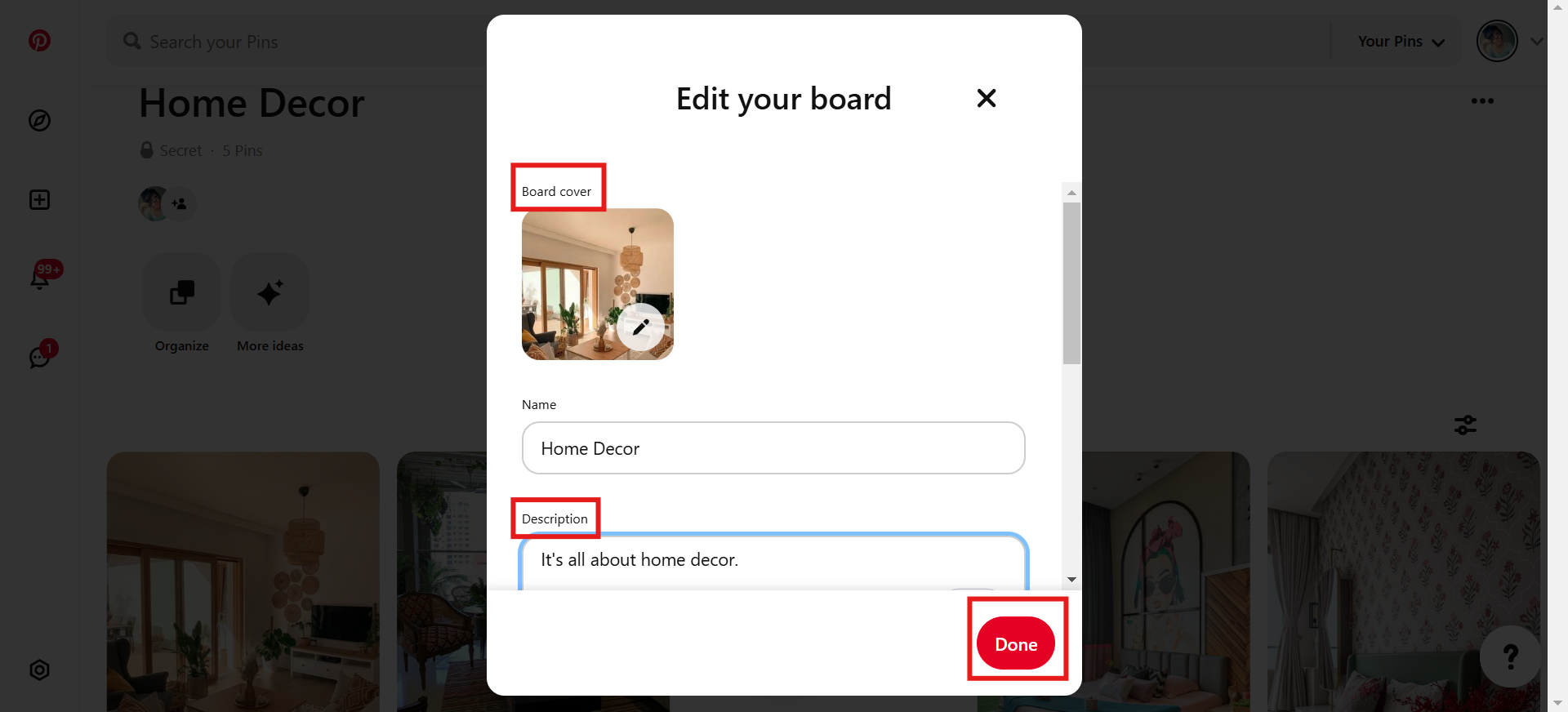 how to create a digital vision board