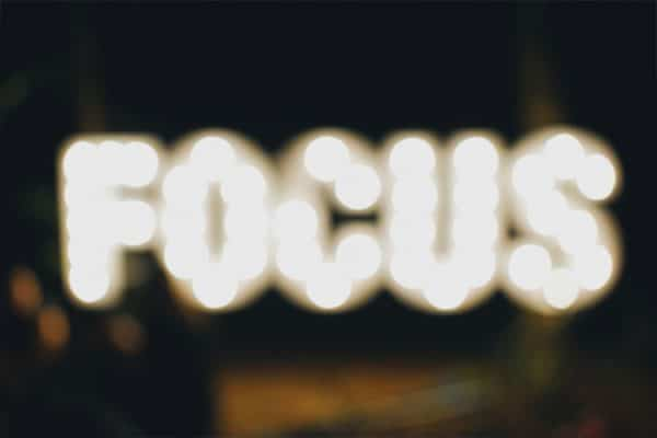 Blurry focus