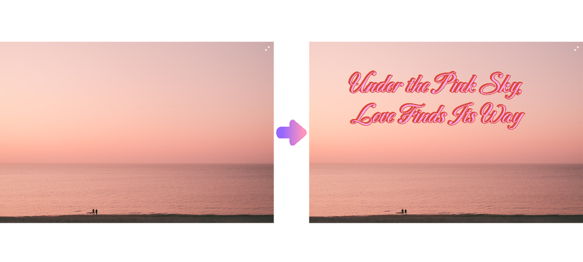 AI text effects