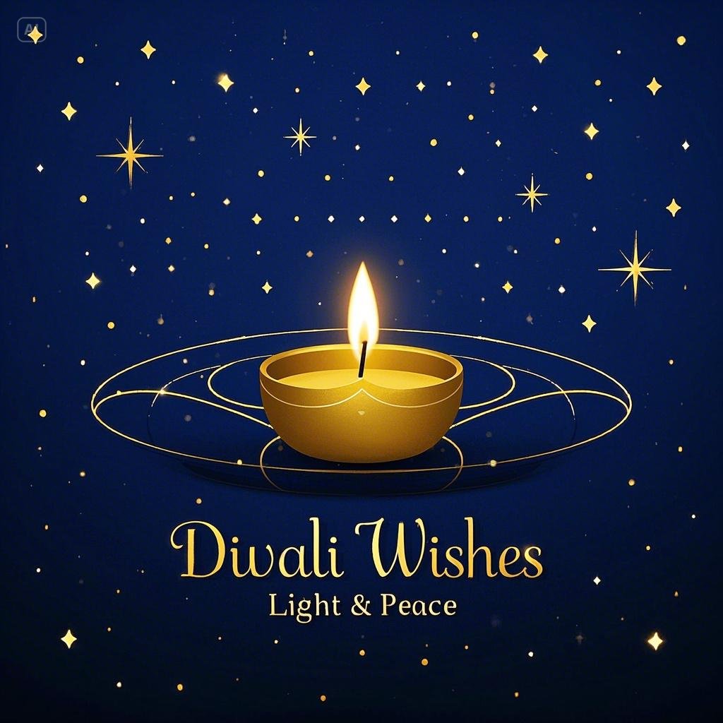 Traditional happy Diwali card
