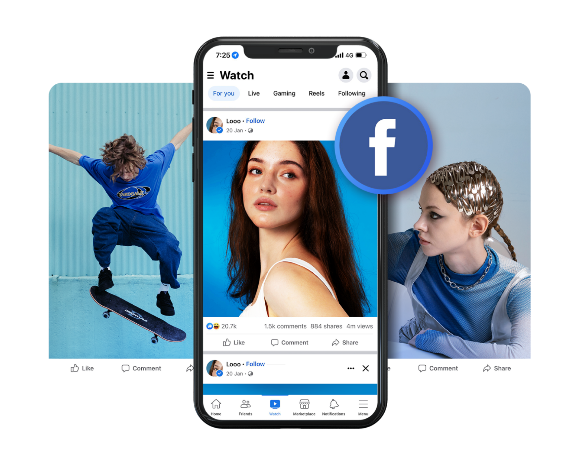 Créer des vidéos Facebook rapidement