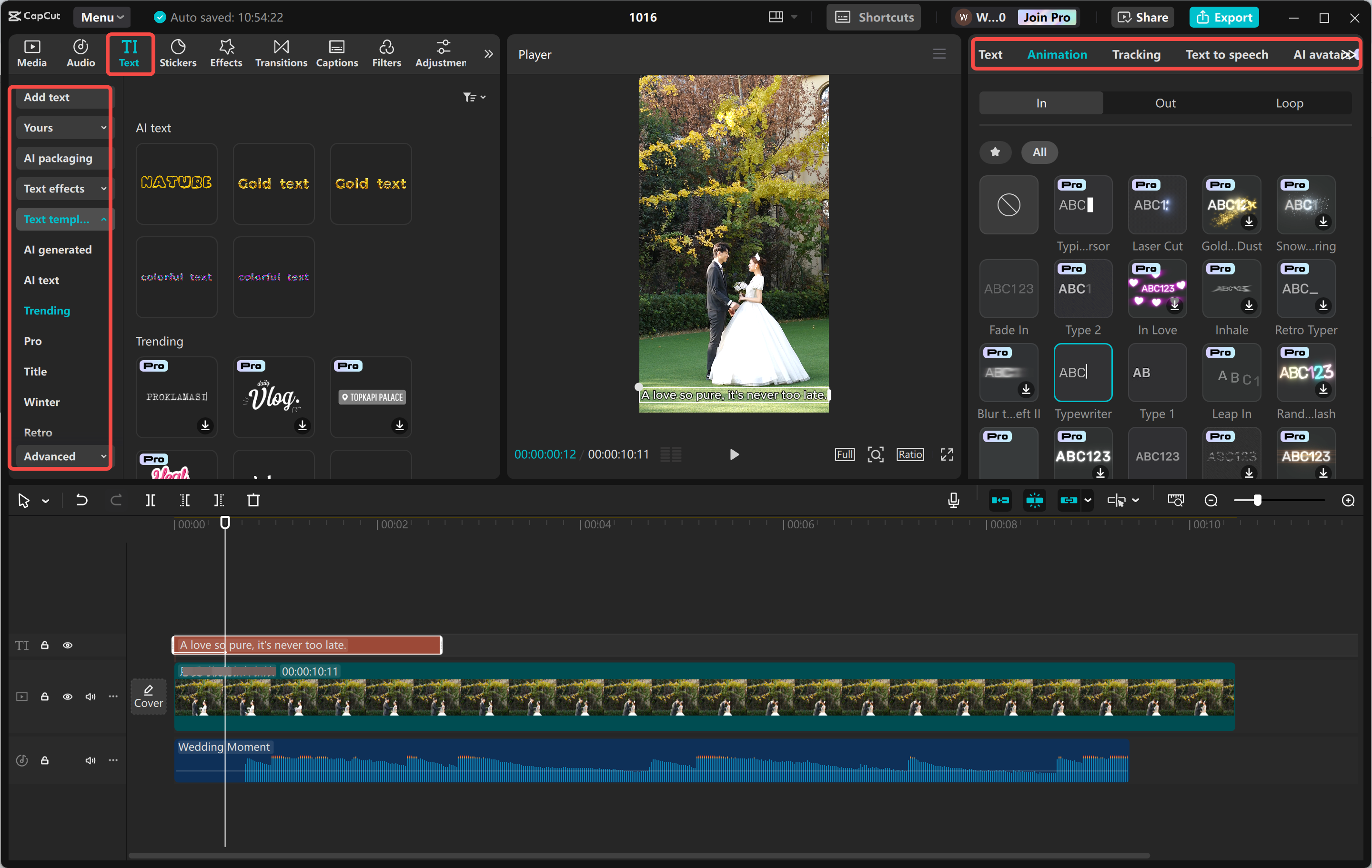 Editar o vídeo usando várias ferramentas no editor de vídeo para desktop CapCut