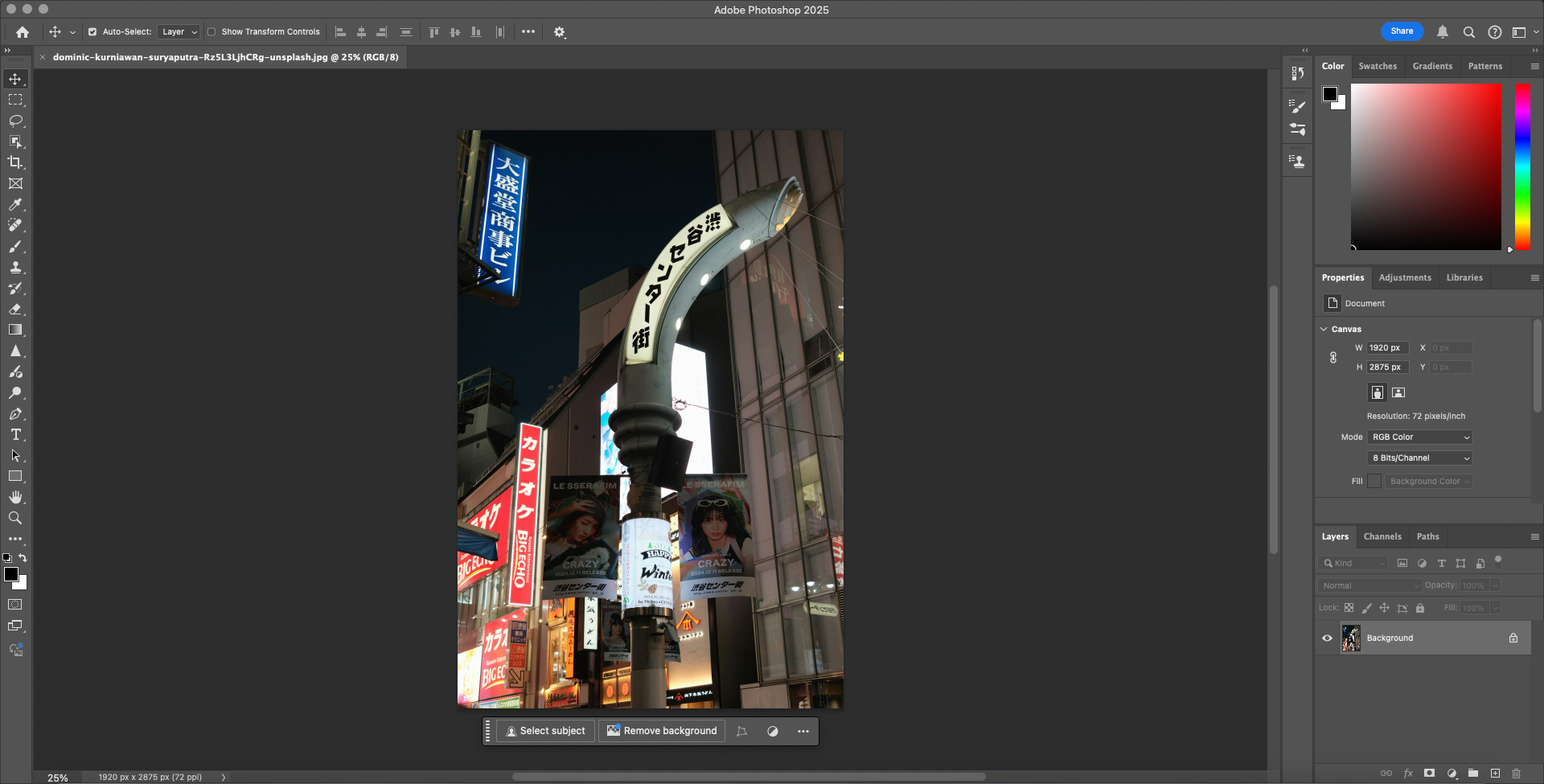 sharpen image Photoshop