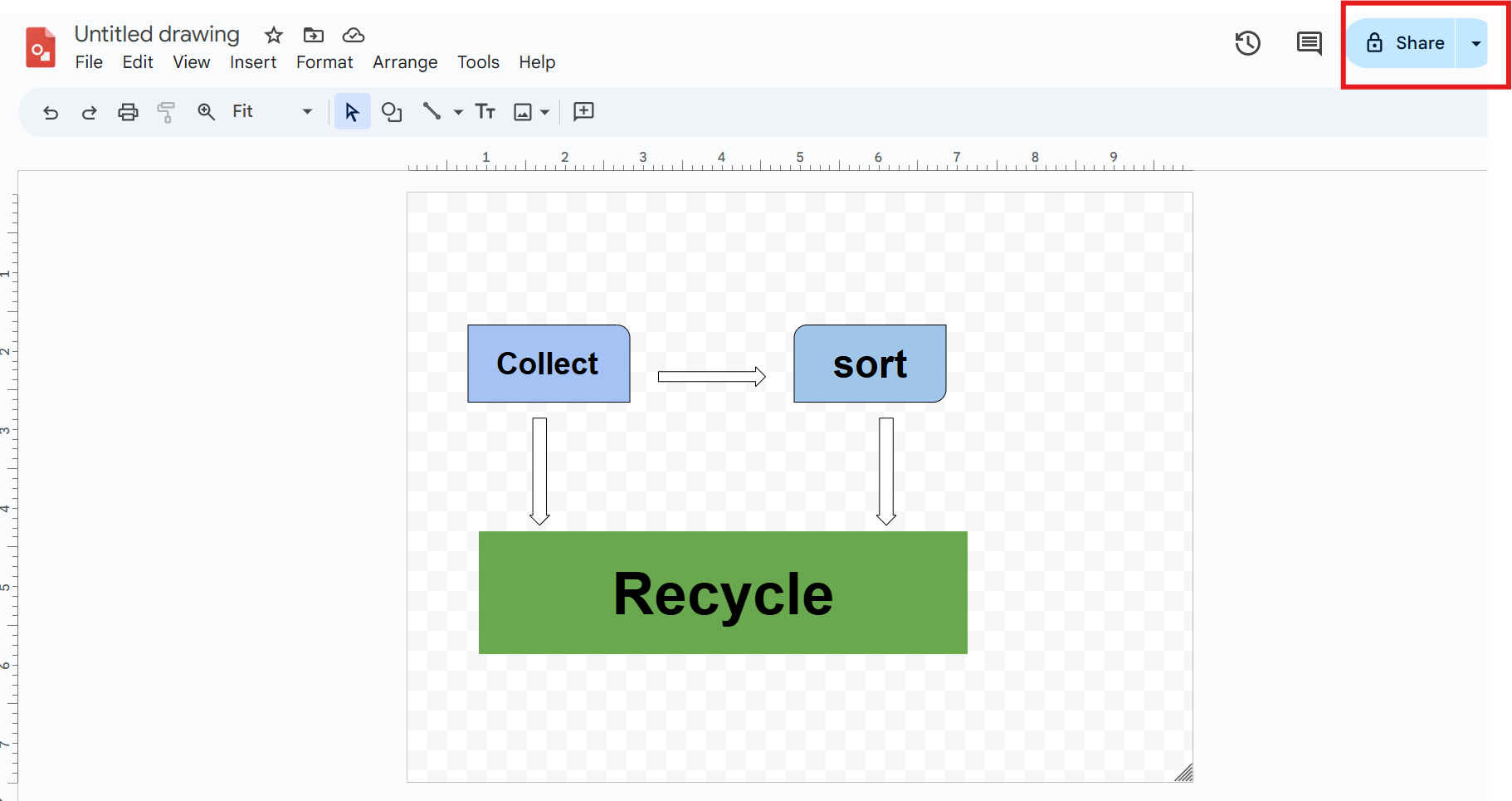 Draw flowchart online free