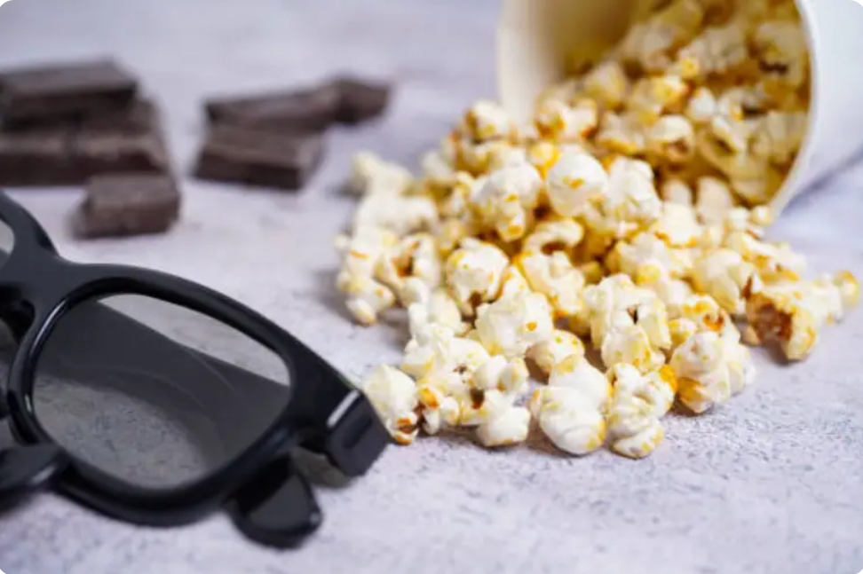 Butir film 4K - Tekstur butir Ultra-HD untuk visual profesional
