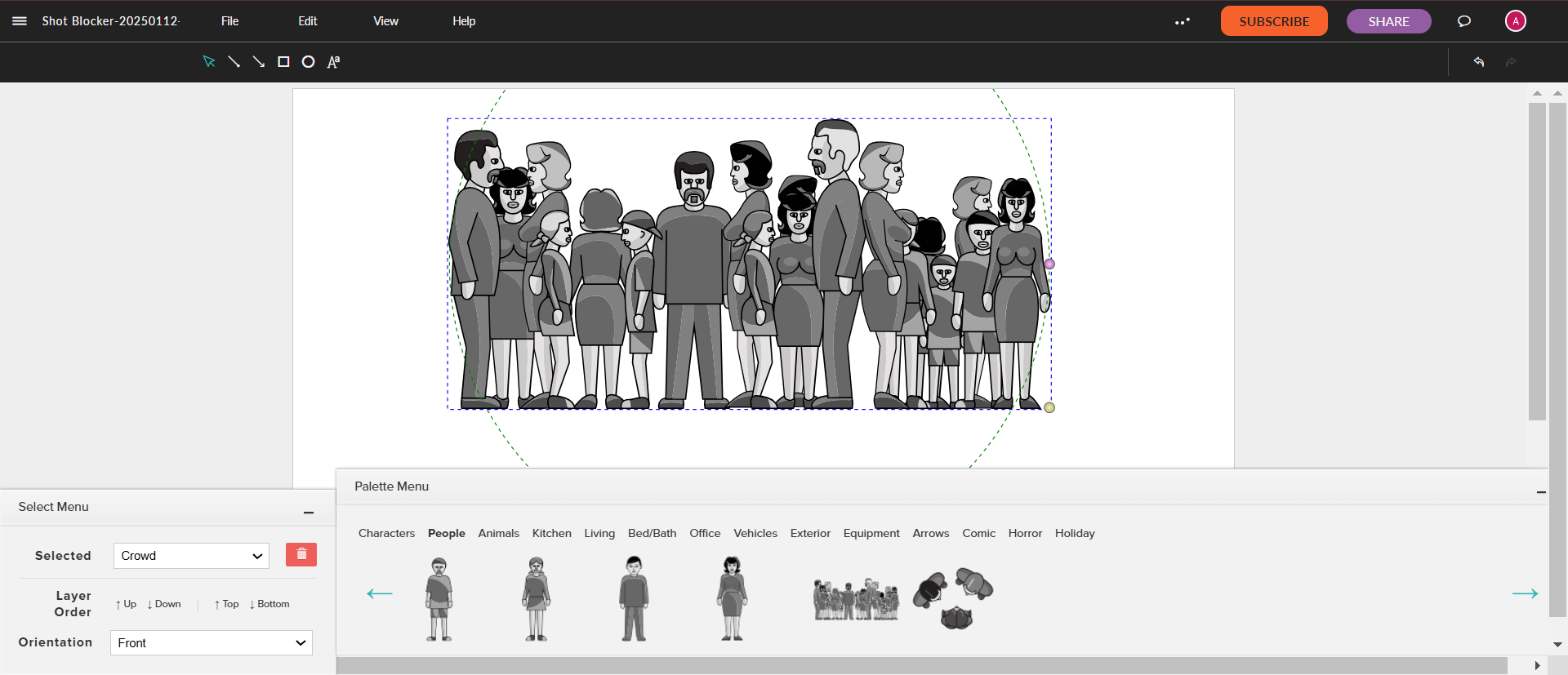 Wie man ein Storyboard vorbereitet