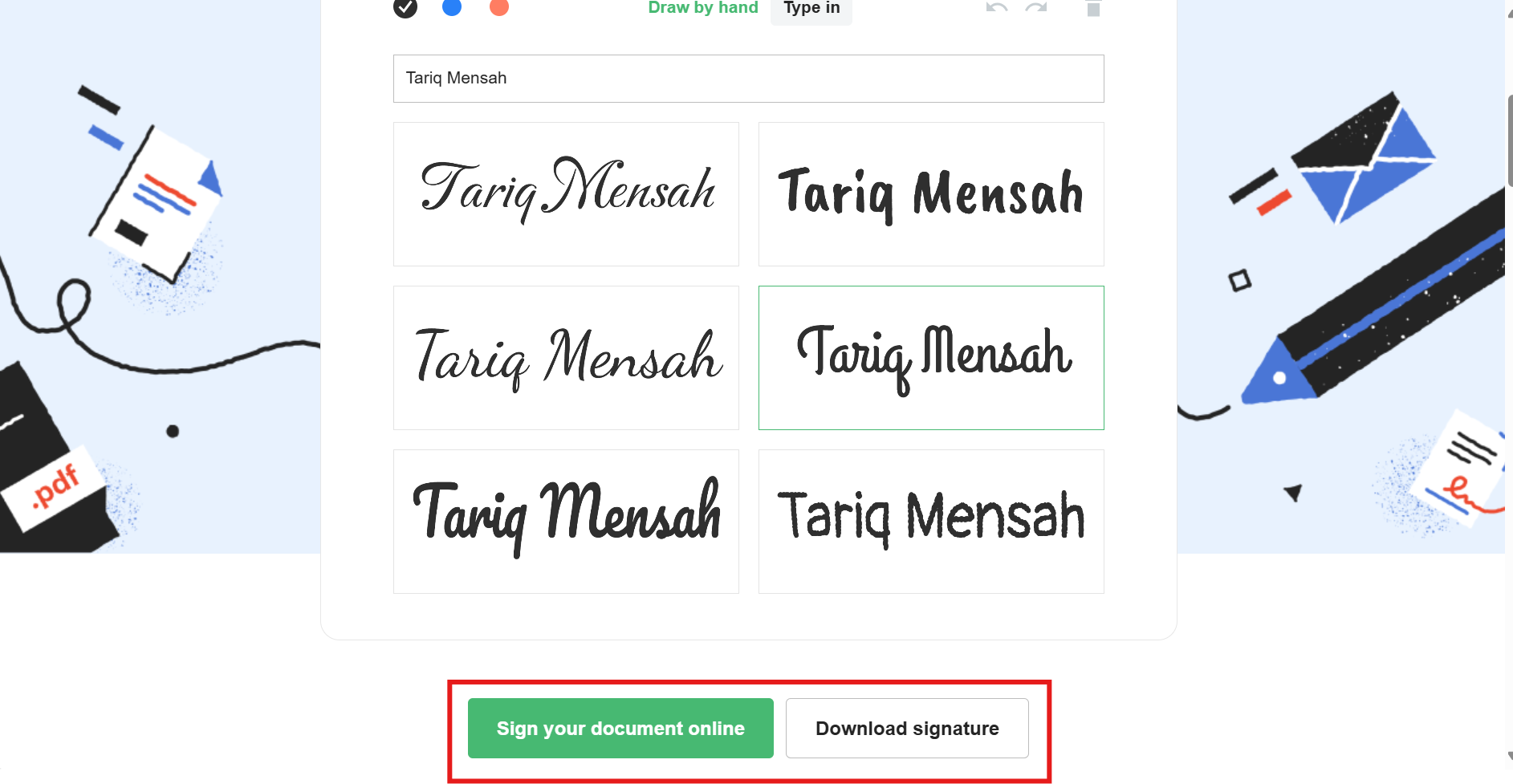 Paano ako makakagawa ng digital signature