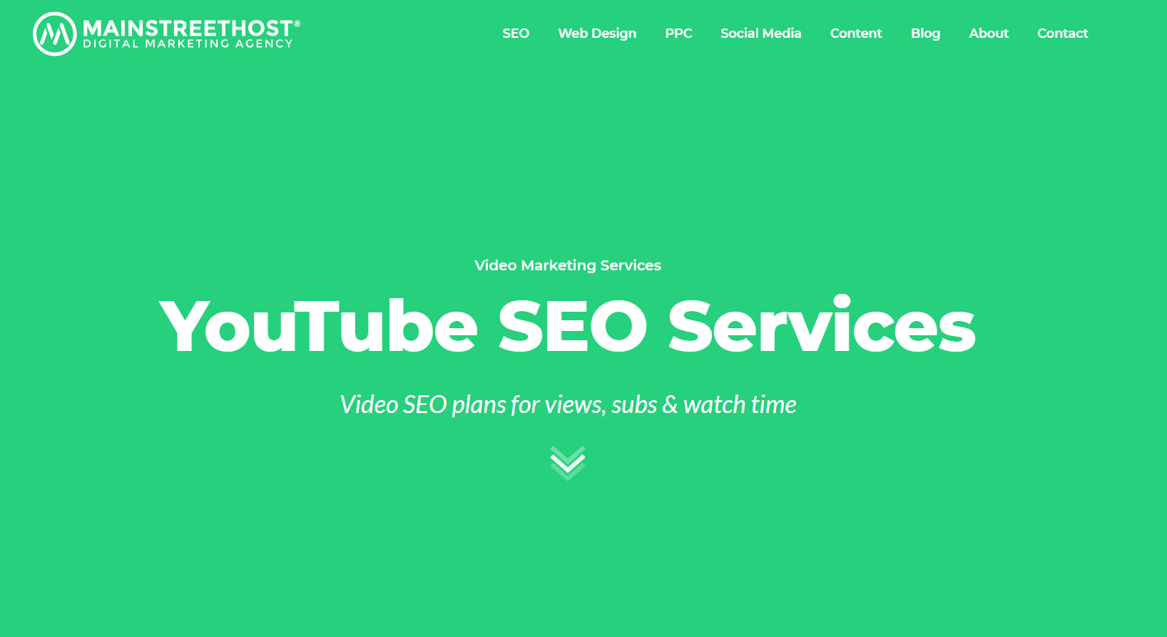 Mainstreethost YouTube SEO agency