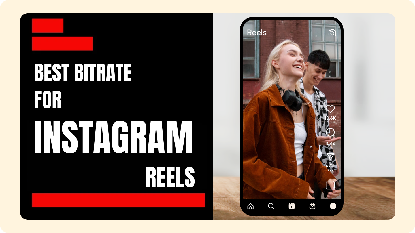 beste bitrate voor instagram-rollen