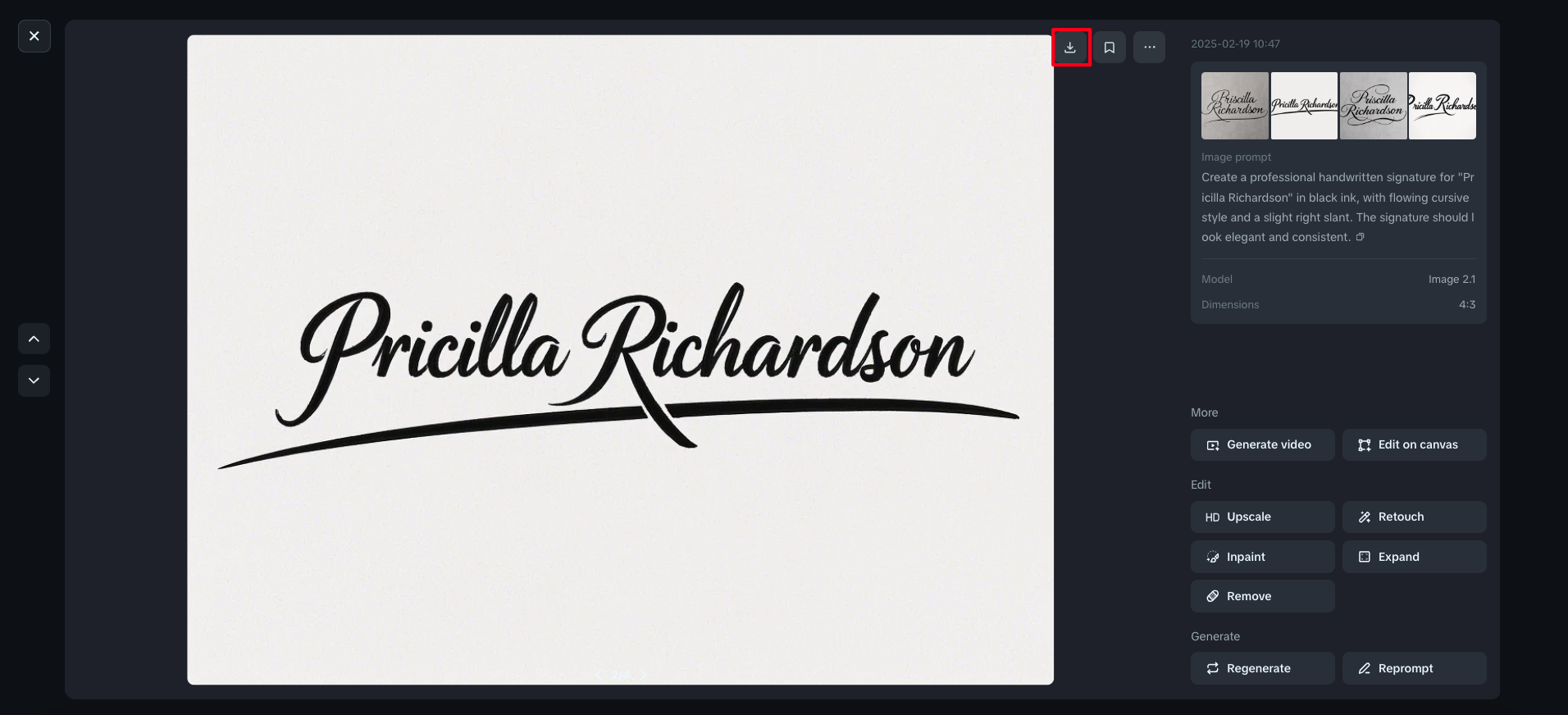 fake signature png generator