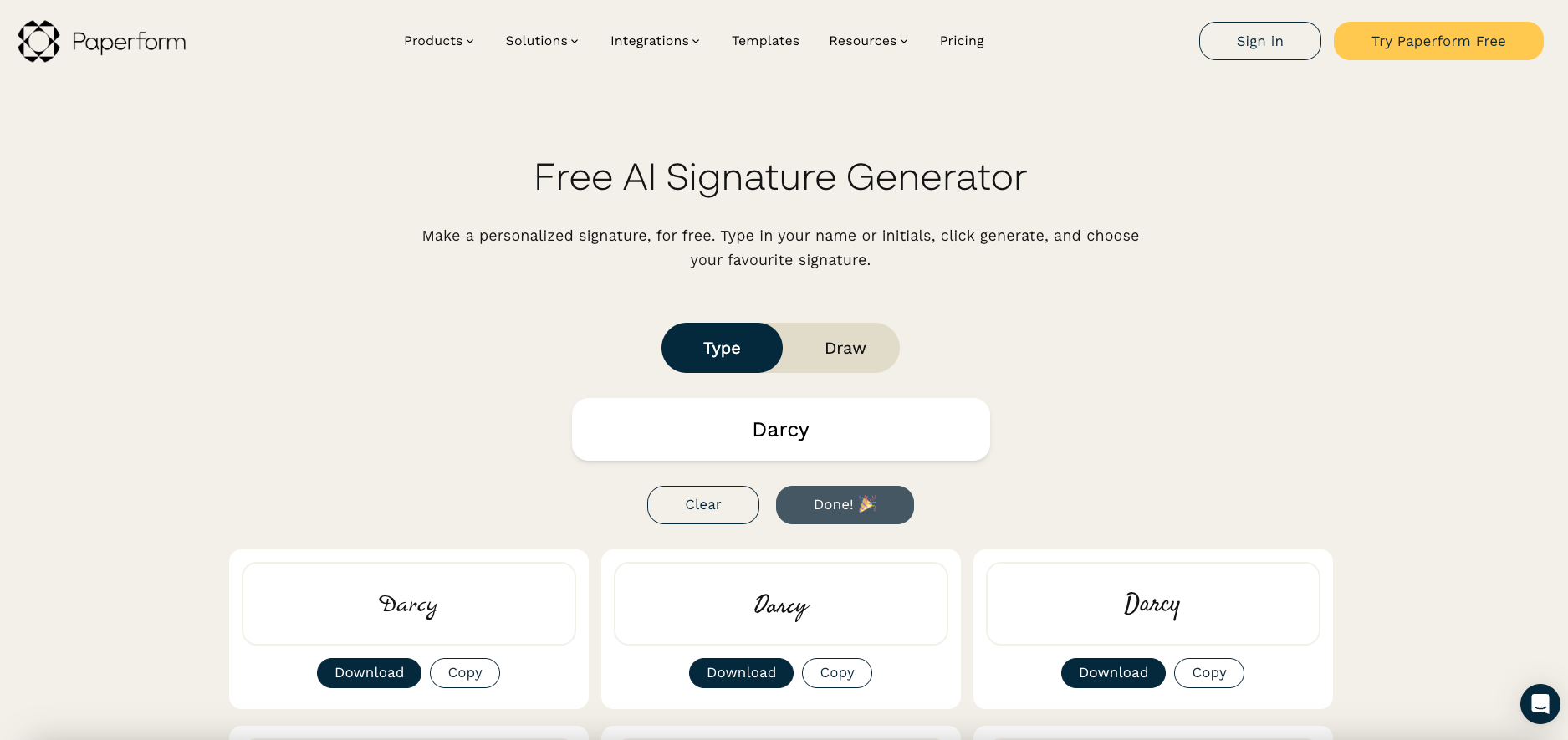 Online electronic signature maker free