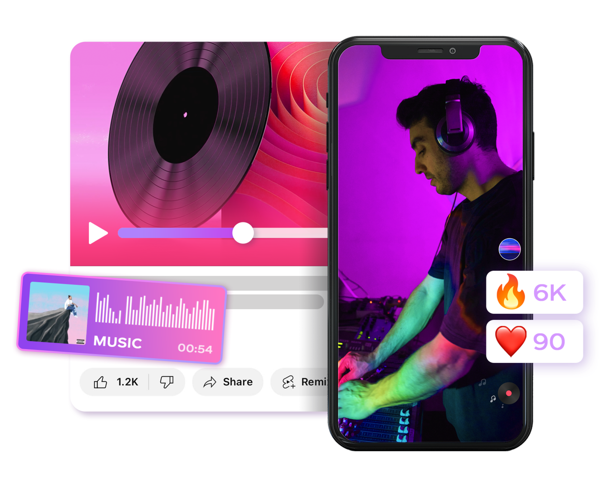 Creatore di video musicali gratuiti