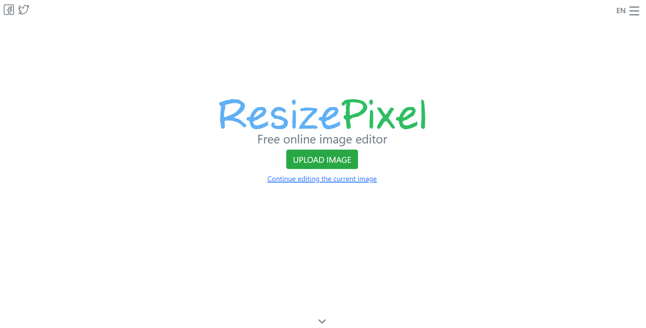 ResizePixel antarmuka