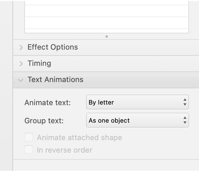 Personnalisation du délai de lettre de l'animation de la machine à écrire PowerPoint